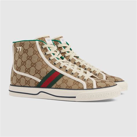 scarpe gucci uomo sneakers alte|sneakers gucci su farfetch.